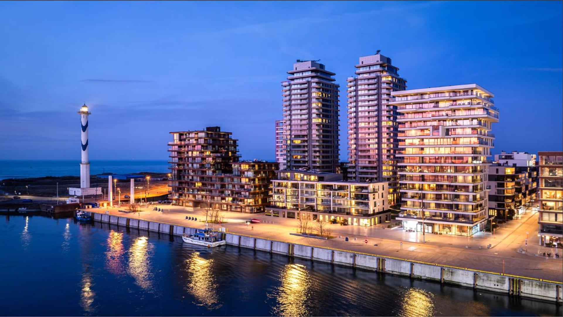 Central Park Tower Sea View Residence With Pool And Gym Ostenda Zewnętrze zdjęcie