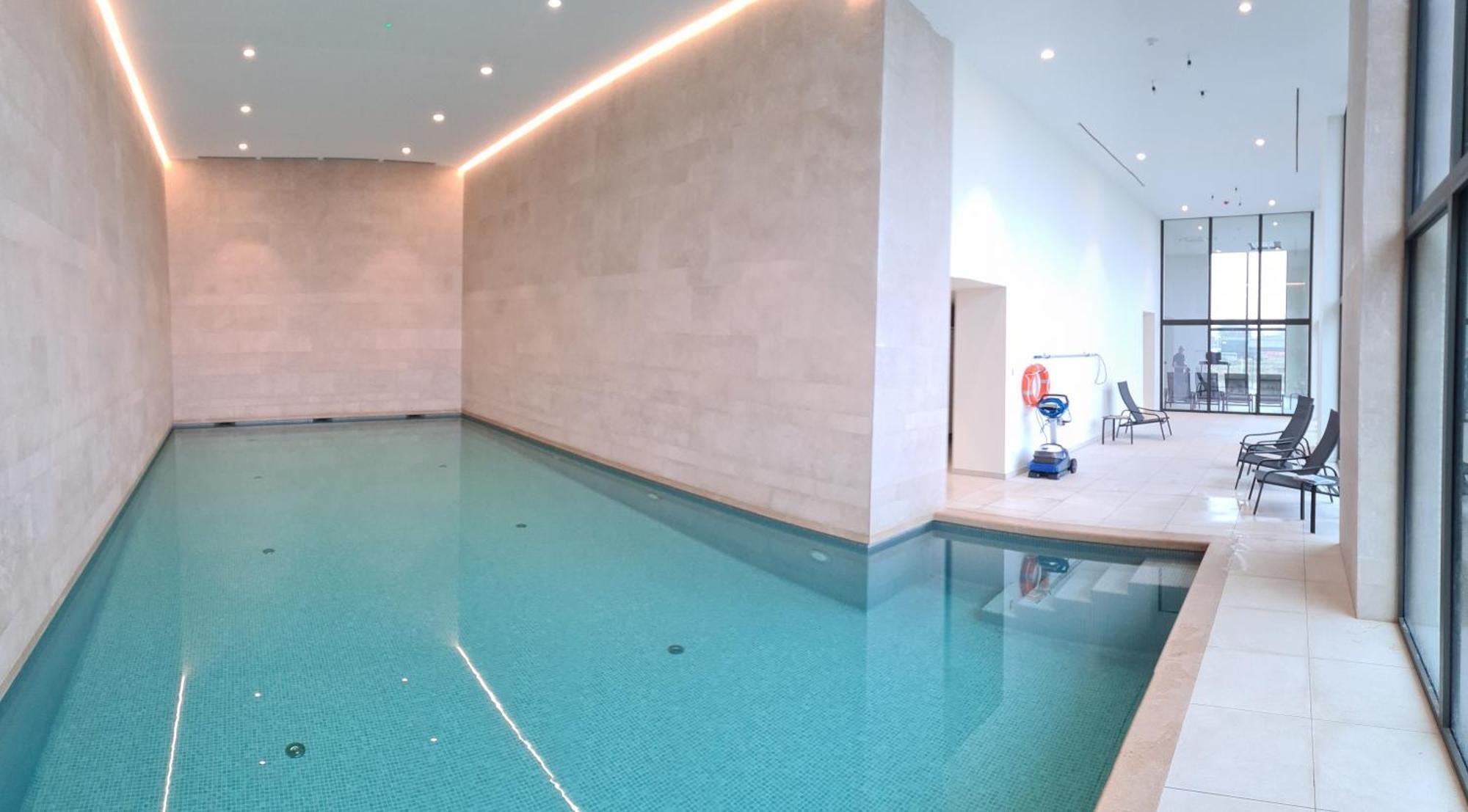 Central Park Tower Sea View Residence With Pool And Gym Ostenda Zewnętrze zdjęcie